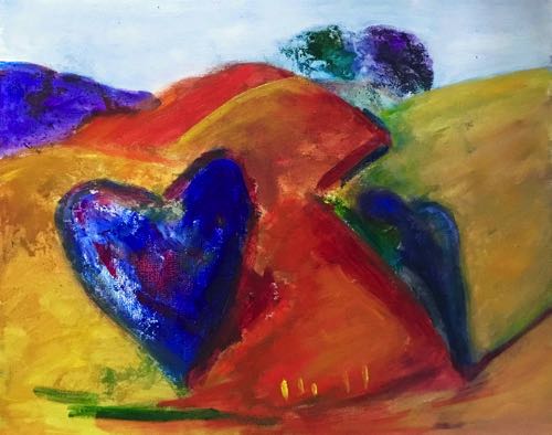 Sue W's "Love painting with DaGroup"