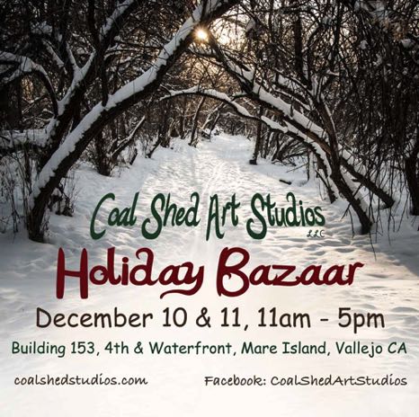 Coal Shed Art Studios, Dec 10 &11