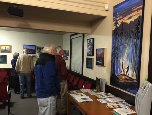 Haypress Lake Art Reception, Benicia City Hall